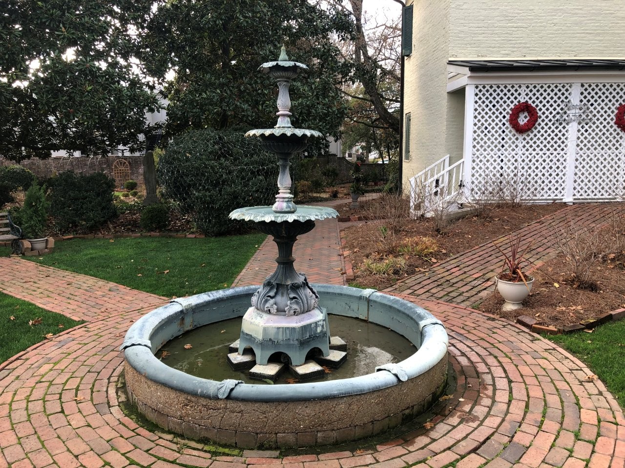 James Polk fountain in Columbia, Tennessee