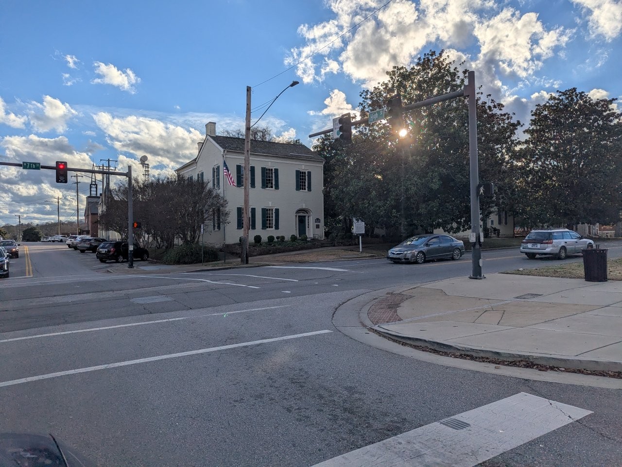 James Polk home in Columbia, Tennessee