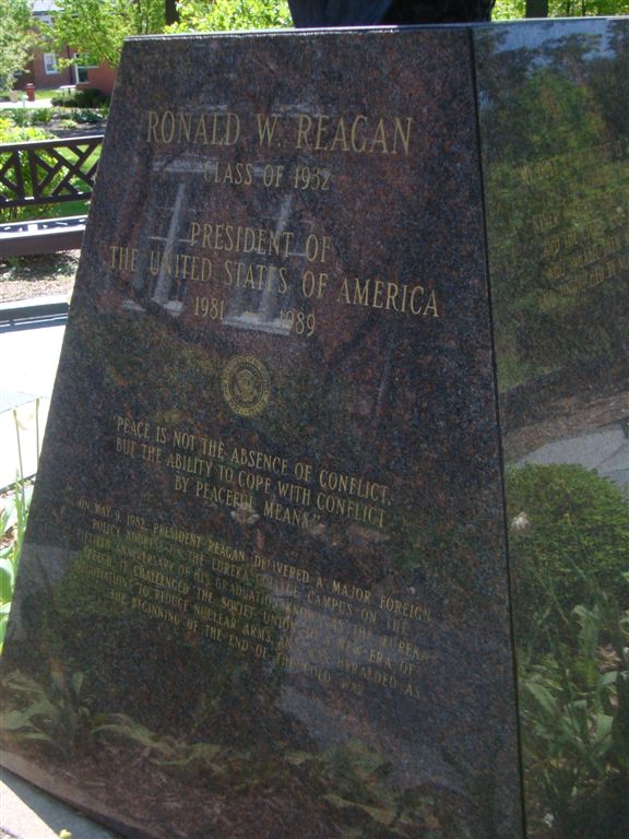 Ronald Reagan Peace Garden at Eureka College