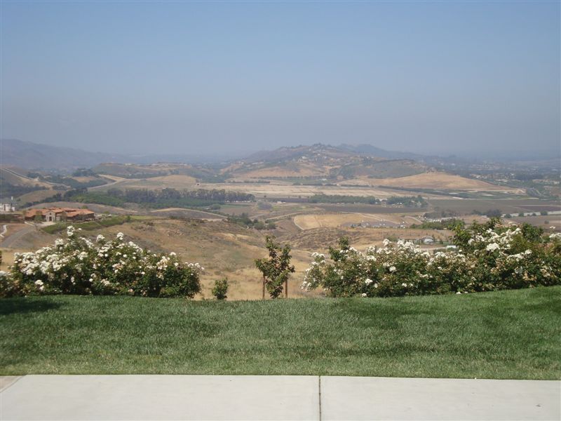 view from Reagan gravesite