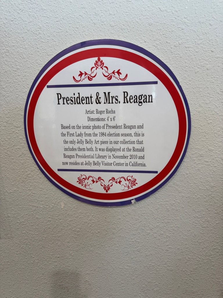 Ronald and Nancy Reagan Jelly Bean picture