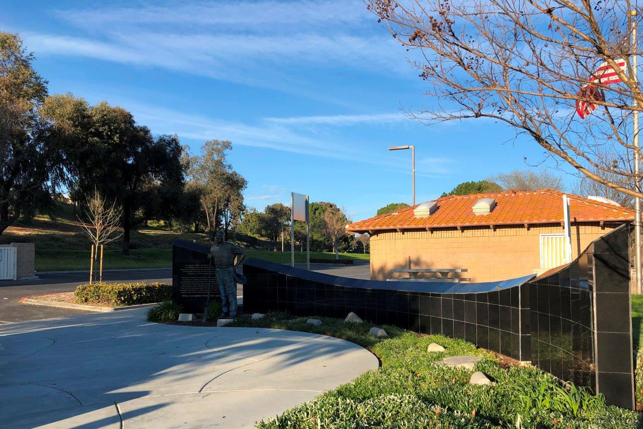 reagan statue in ronald reagan sports park in temecula, California