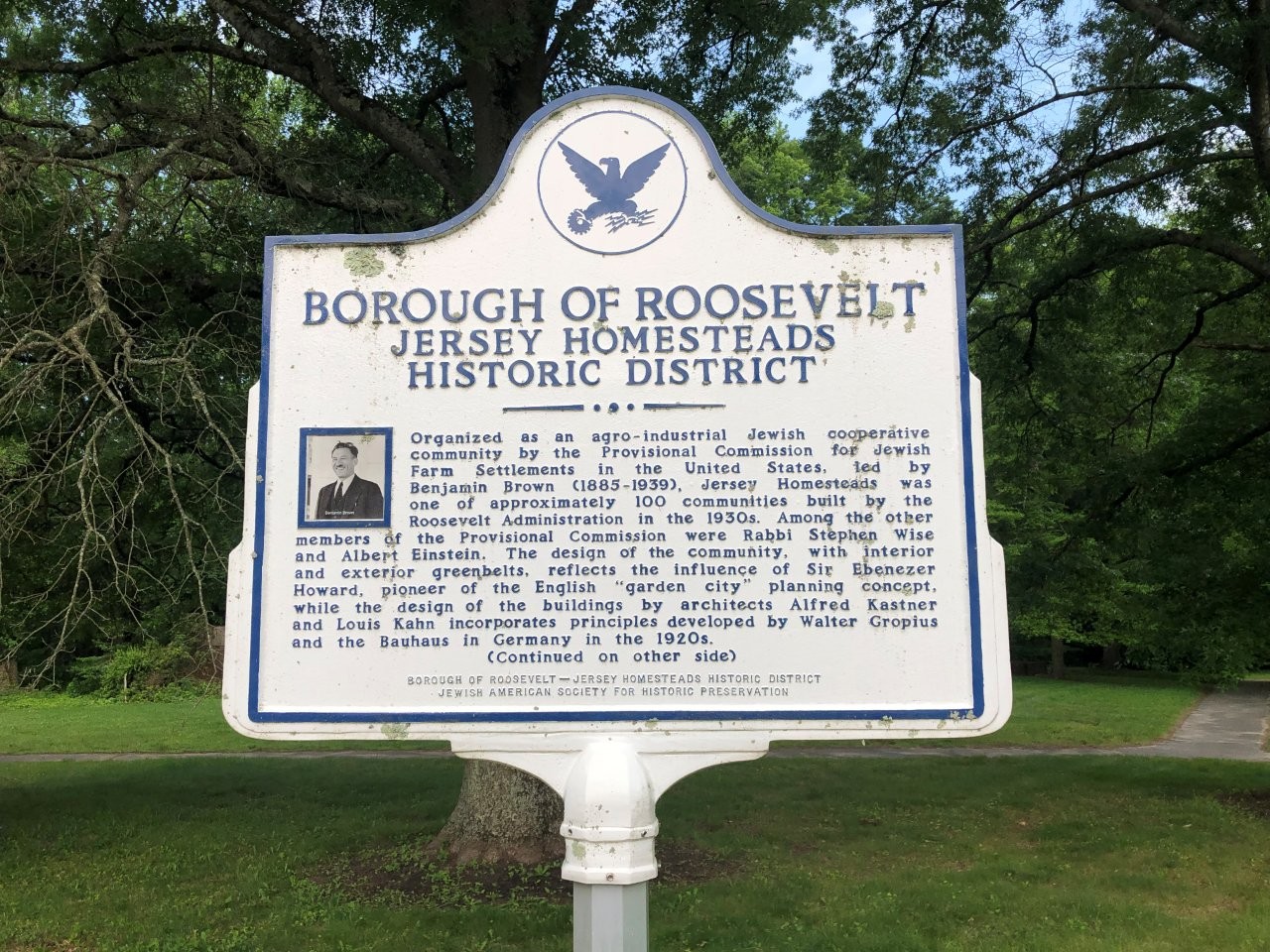 town named after Franklin D. Roosevelt in New Jersey