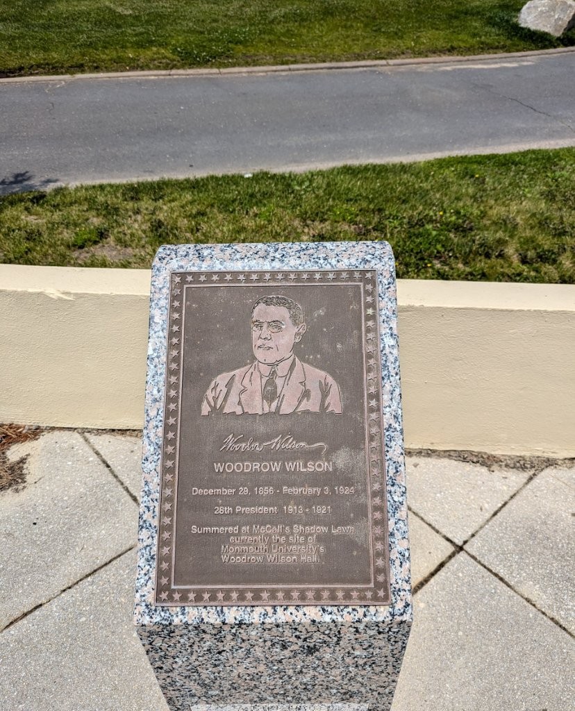 Woodrow Wilson Seven Presidents Memorial in Long Branch, New Jersey