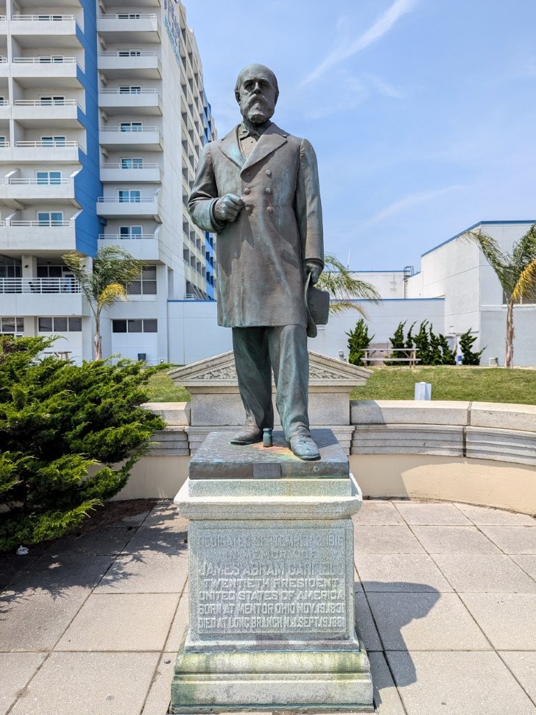 James Garfield Memorial in Long Branch, New Jersey