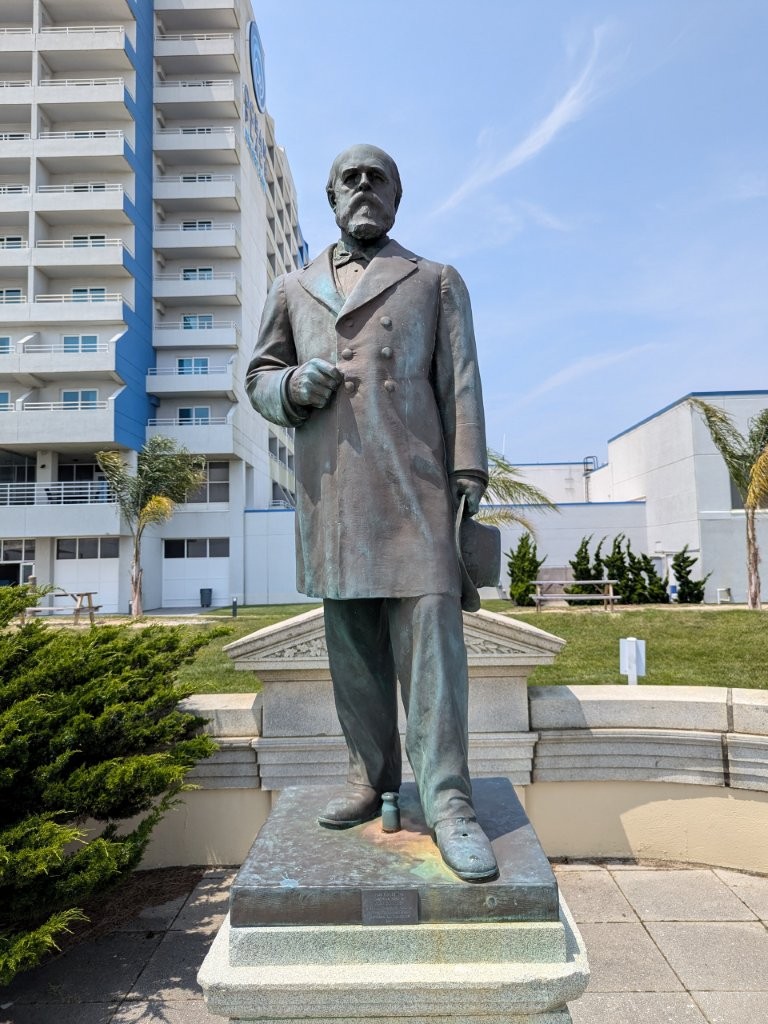 James Garfield Monument in Long Branch, New Jersey