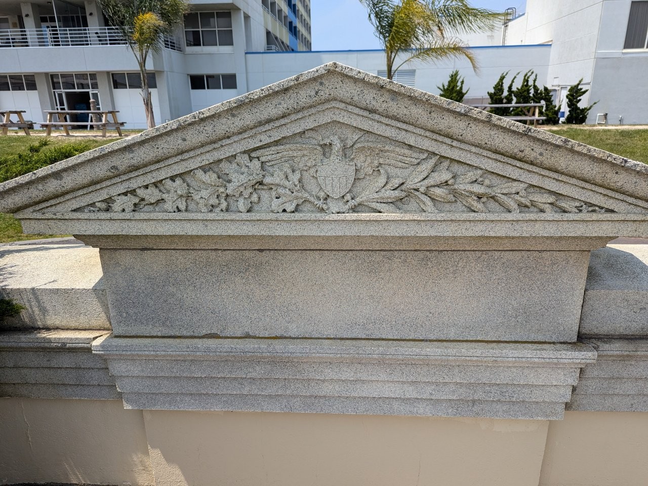 James Garfield Statue in Long Branch, New Jersey
