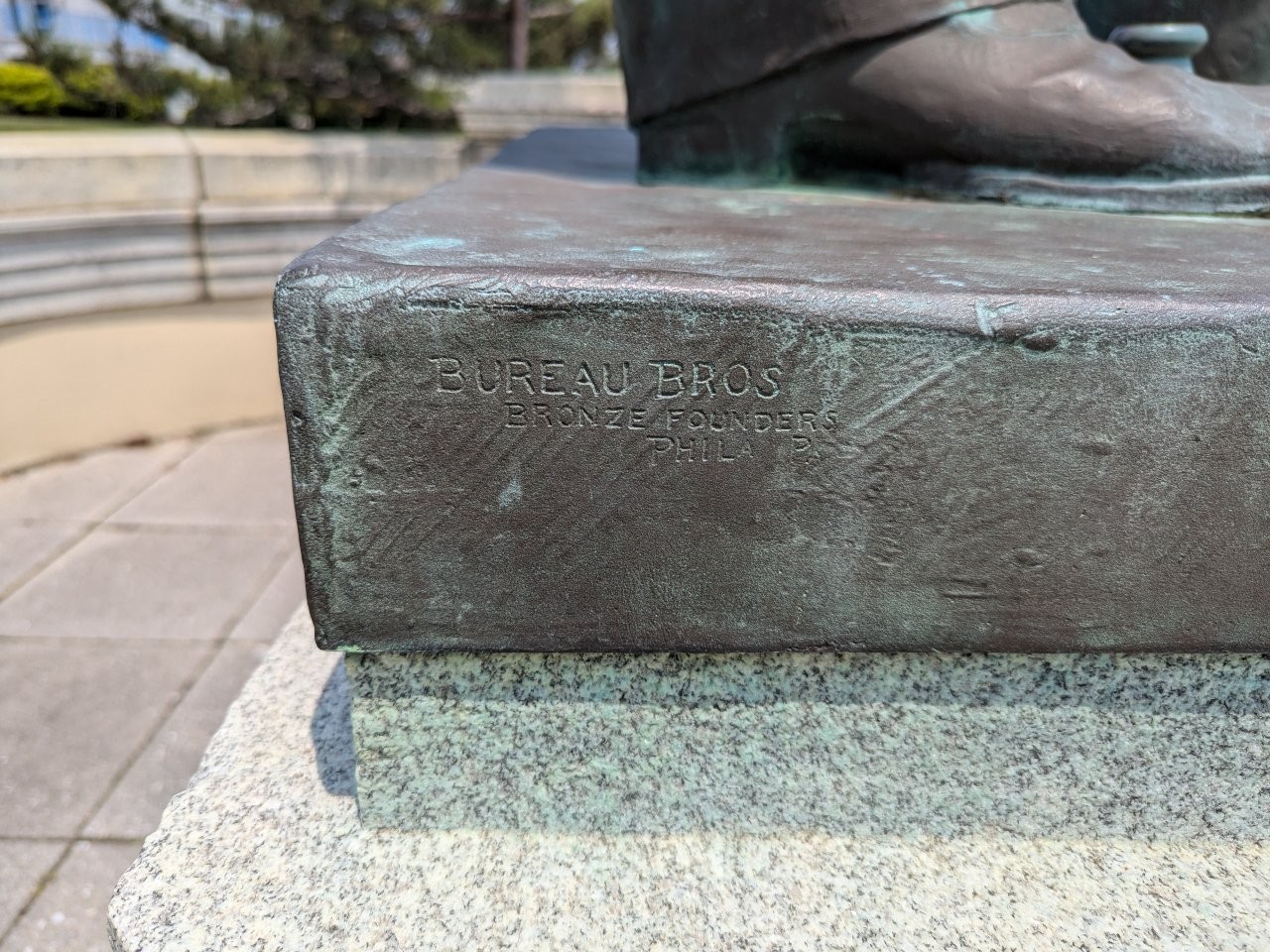 James Garfield Statue in Long Branch, New Jersey