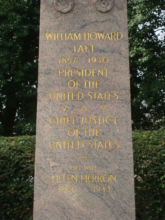 William Howard Taft grave