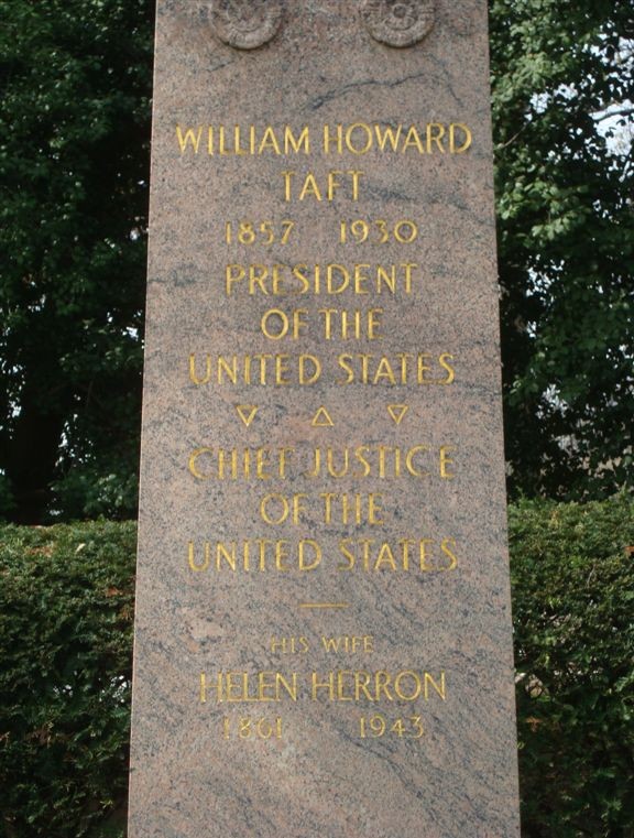 William Howard Taft grave