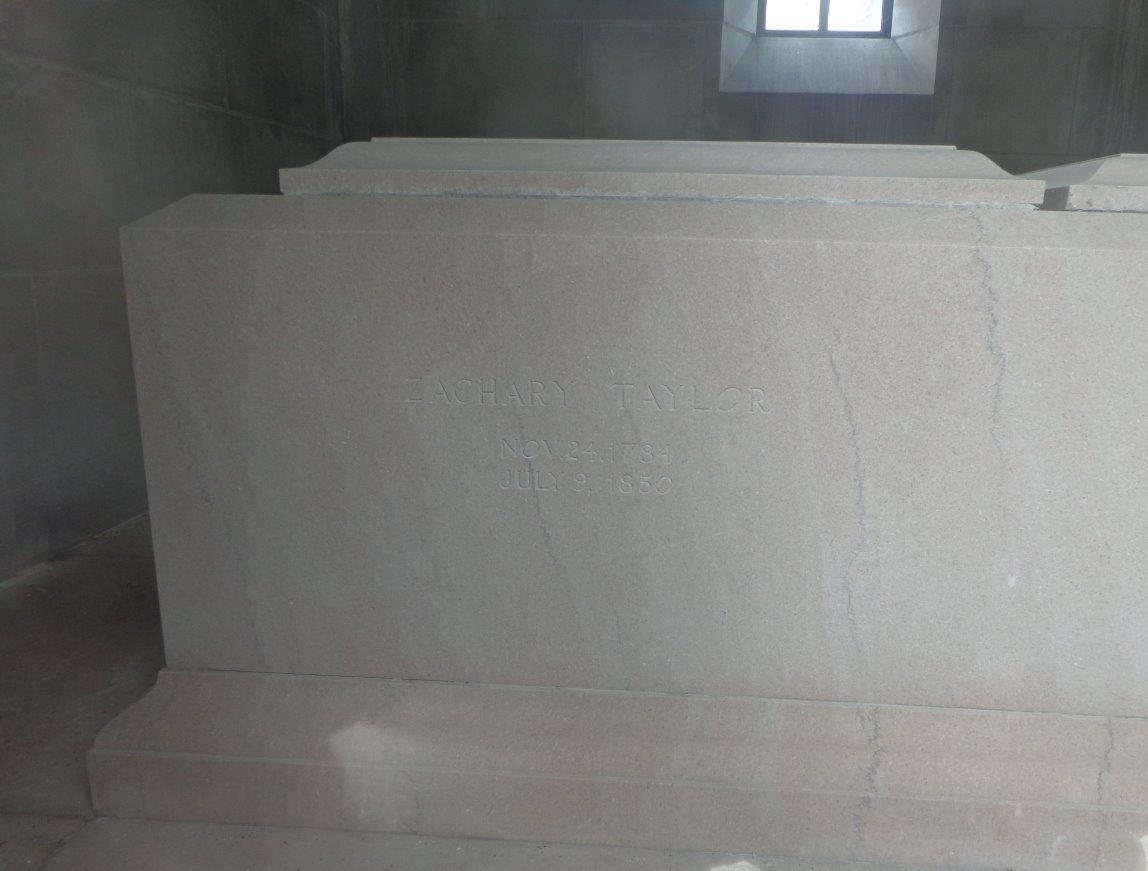Zachary Taylor grave stone