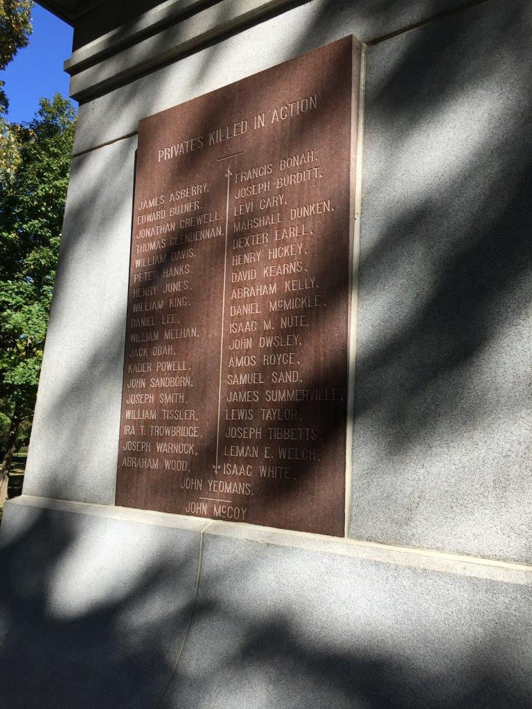 William Henry Harrison statue at Tippecanoe Battlefield Park