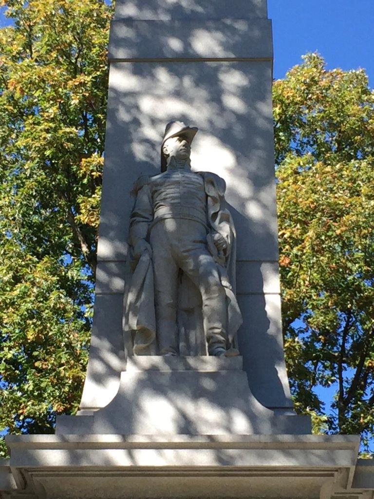 William Henry Harrison statue at Tippecanoe Battlefield Park