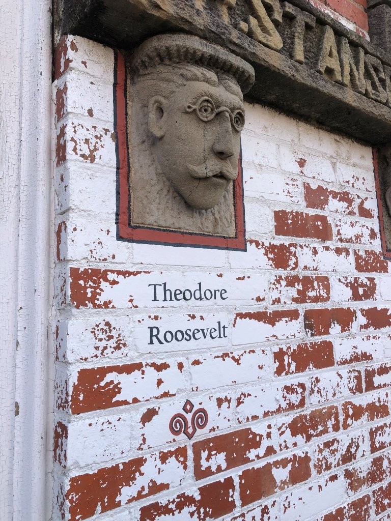 Theodore Roosevelt statue in Nelson, Nebraska