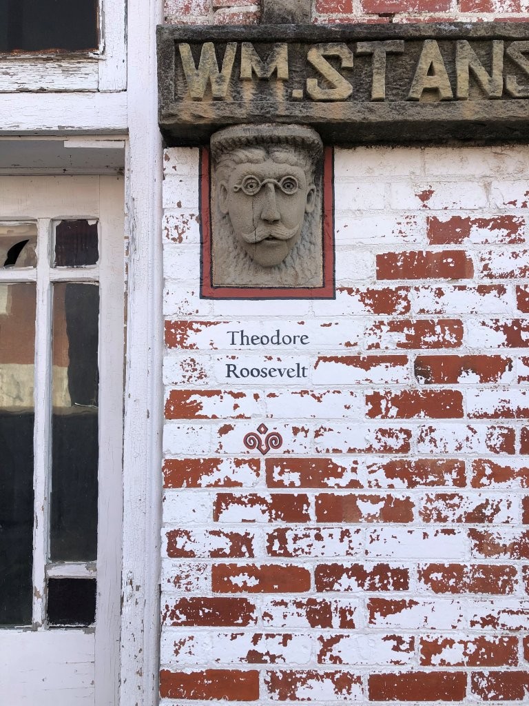Teddy Roosevelt memorial in Nelson, Nebraska