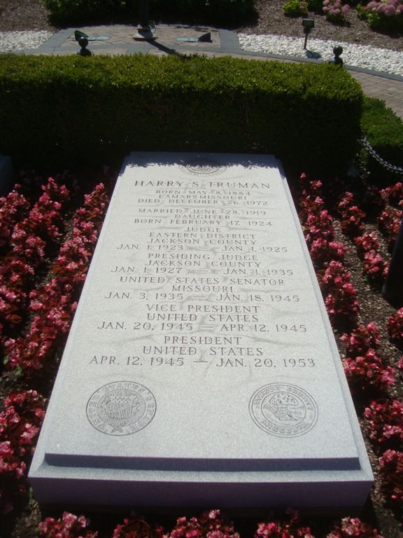 Harry Truman grave stone