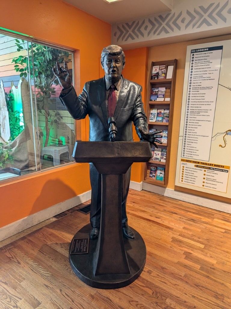 Donald Trump statue in Rapid City, South Dakota