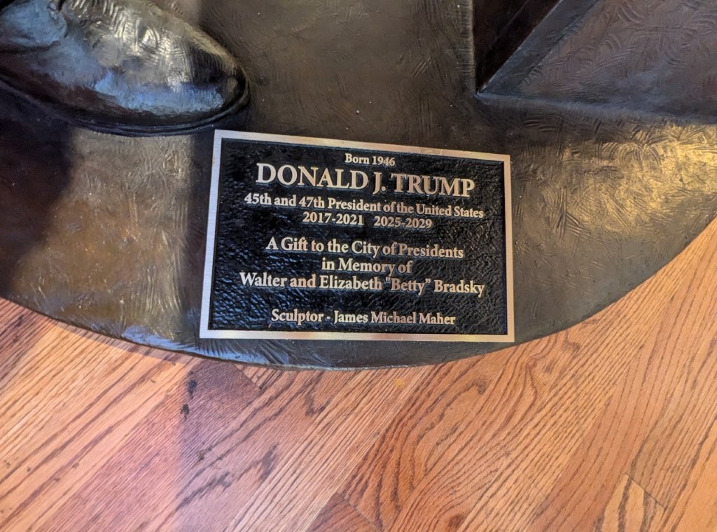 Sculptor of Donald Trump Statue in Rapid City, South Dakota