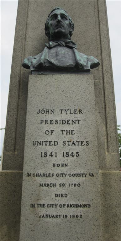 John Tyler gravesite