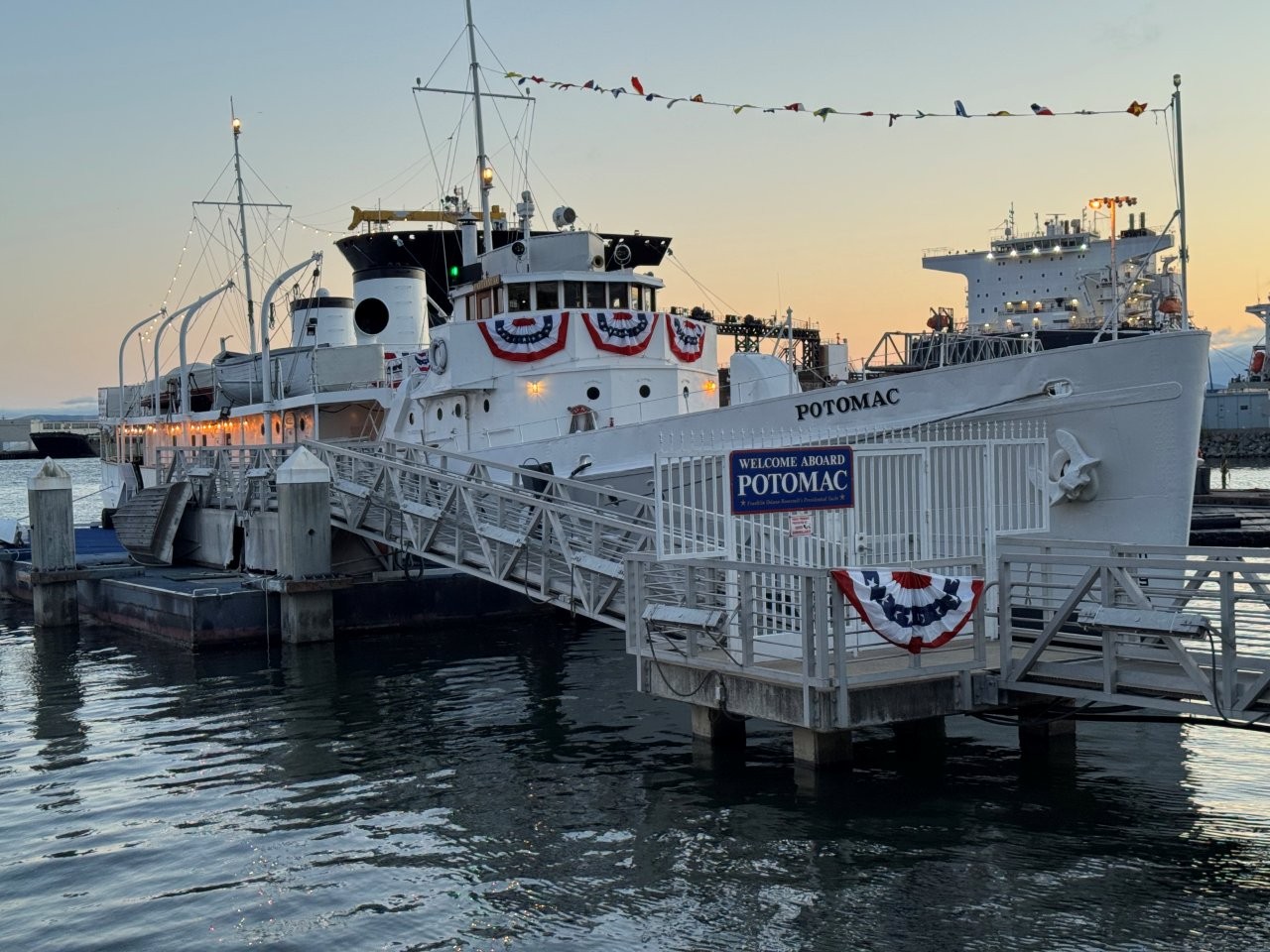 Presidential Yacht used by Franklin Roosevelt