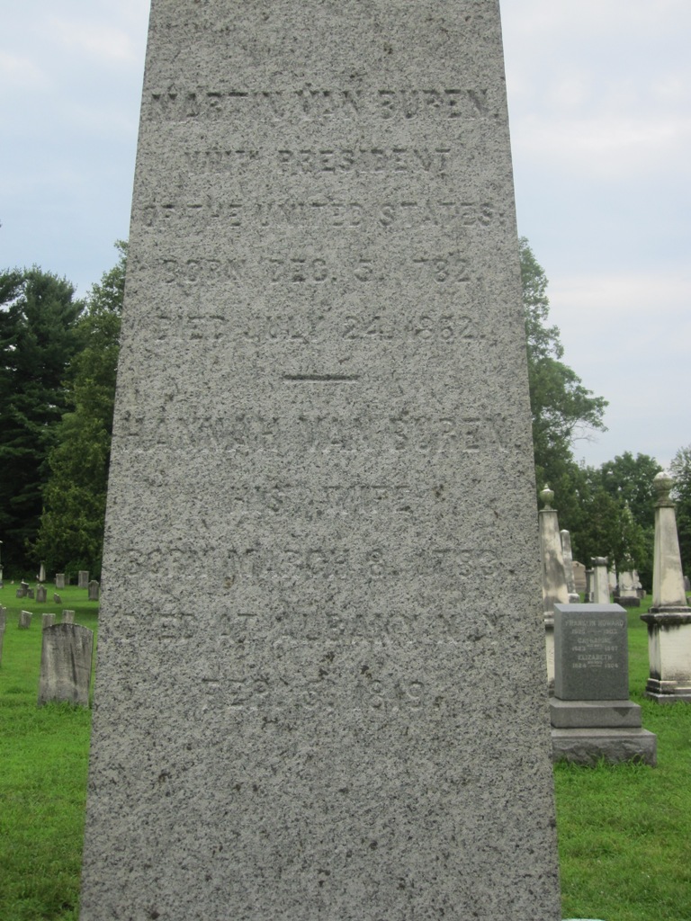 Martin Van Buren gravesite