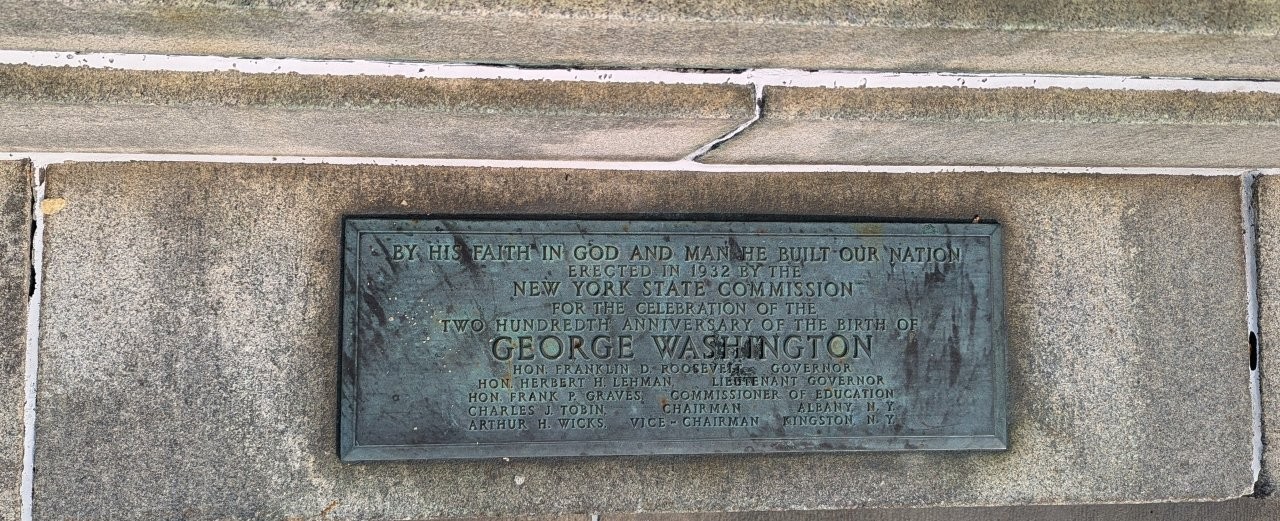 George Washington statue in Albany, New York