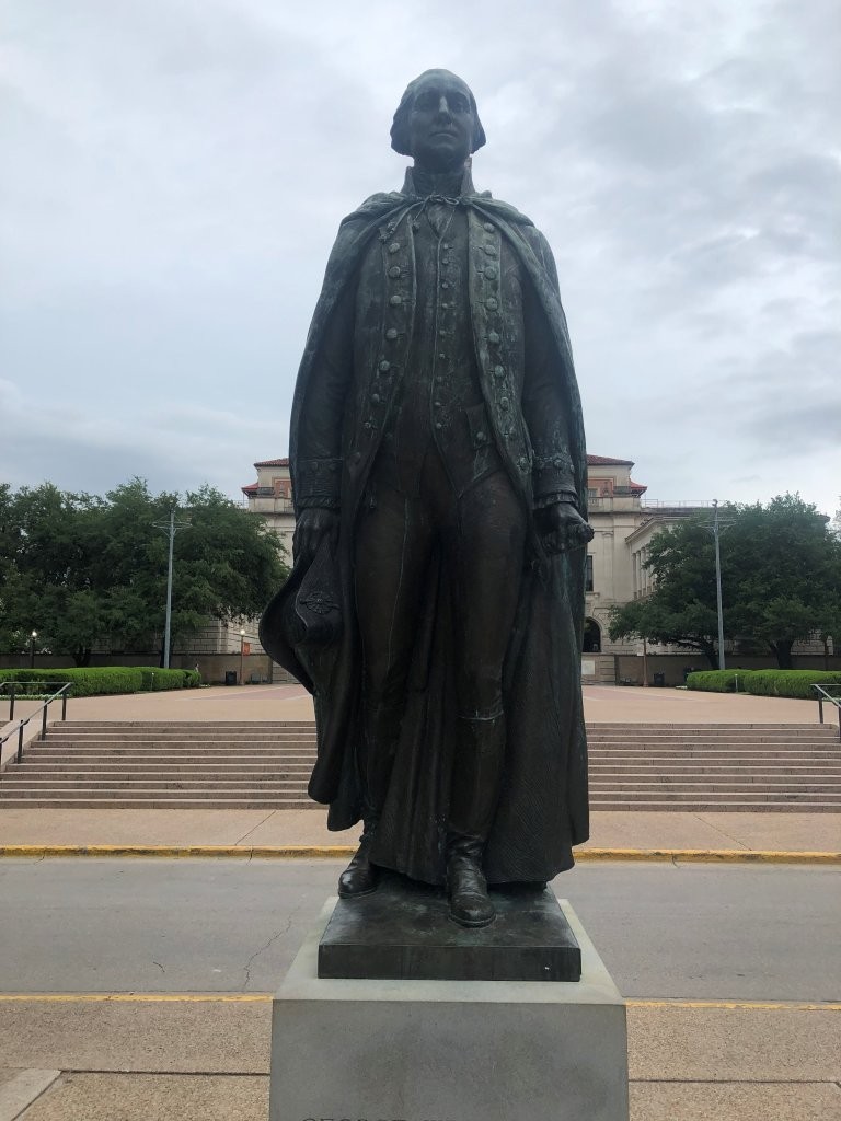 George Washington Statue at UT-Austin