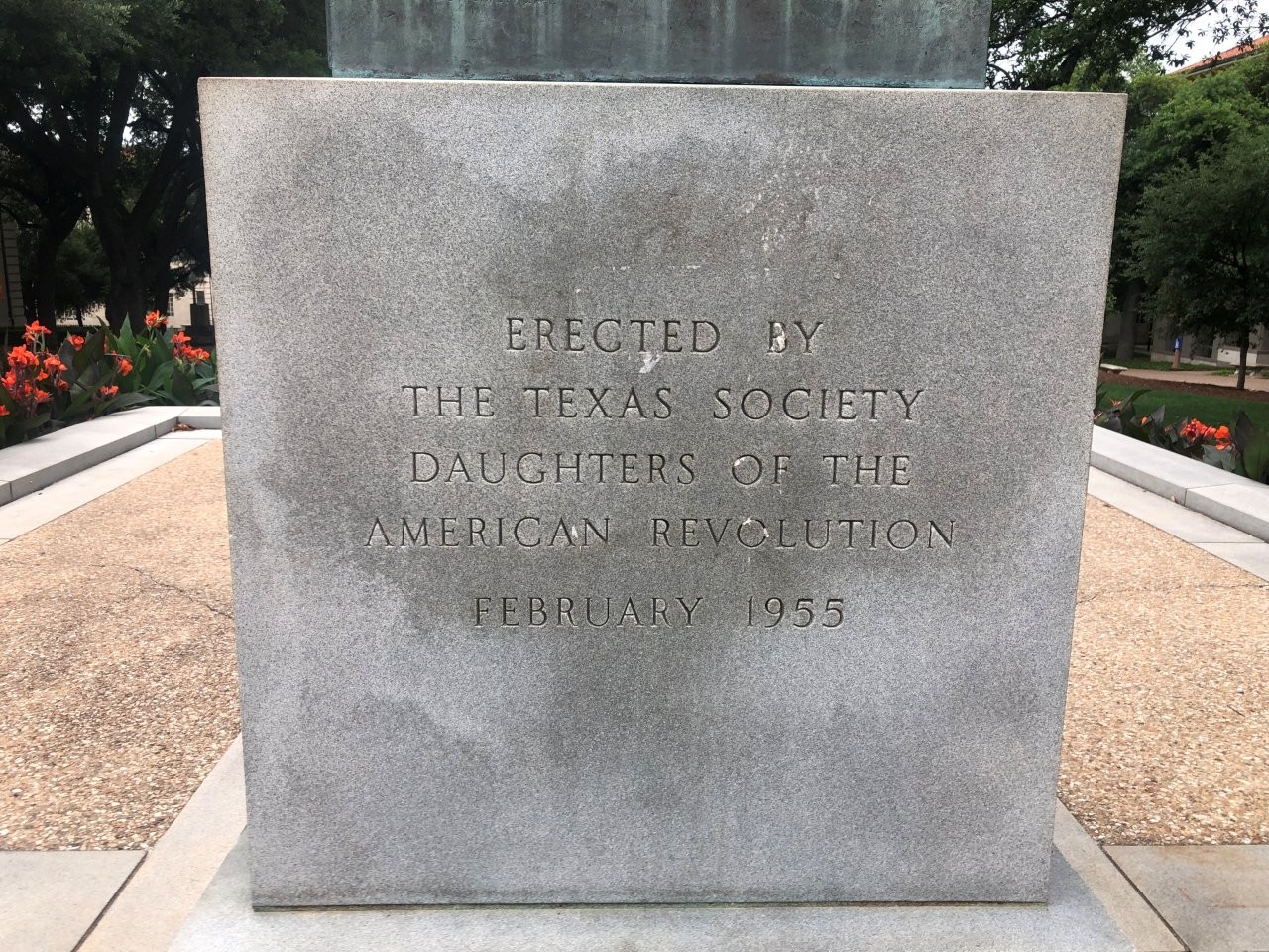 George Washington Statue in Austin, Texas