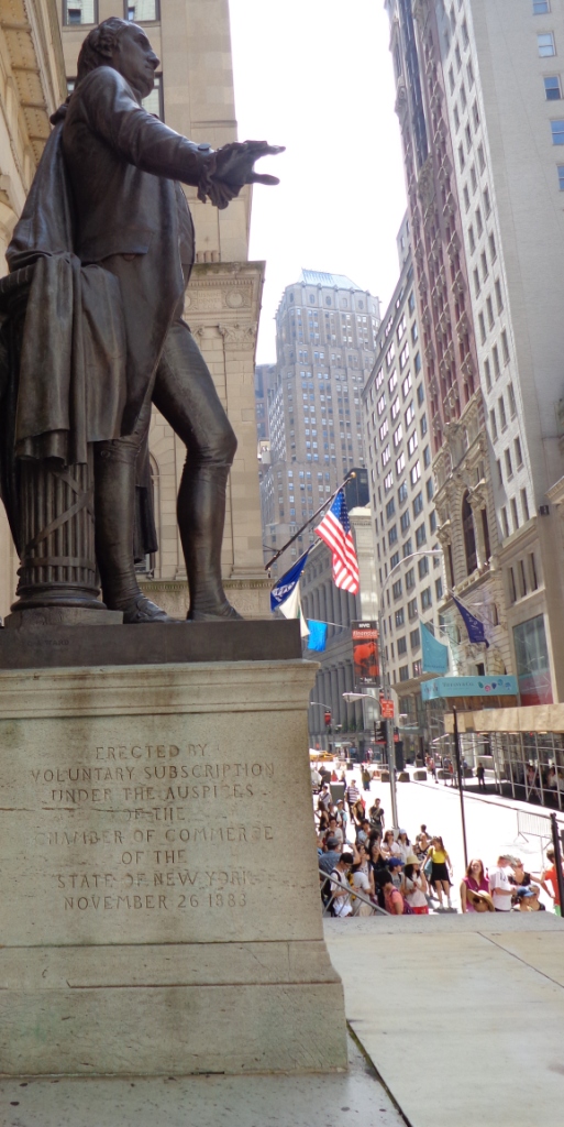 George Washingtion Inaugural site in New York City