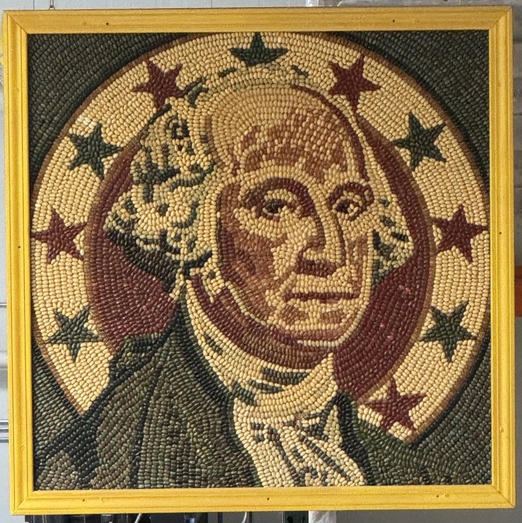 George Washington Jelly Bean portrait