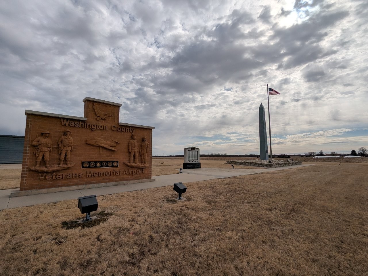 Washington Monument replica in Washington, Kansas