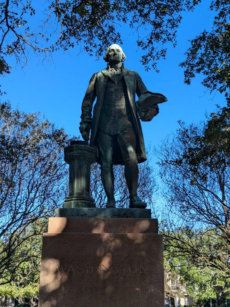 George Washington statue in New Orleans