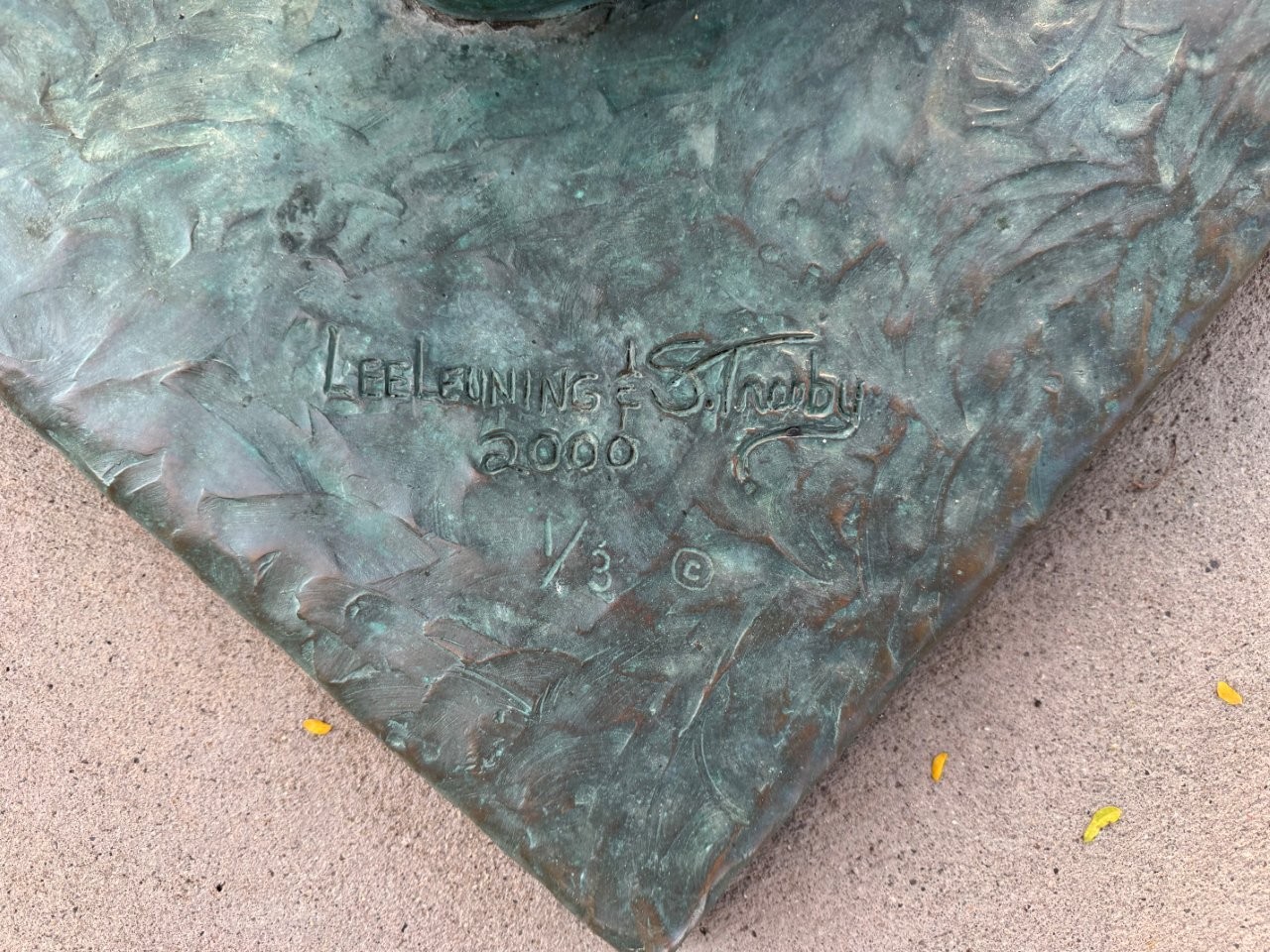 George Washington monument in Rapid City, South Dakota