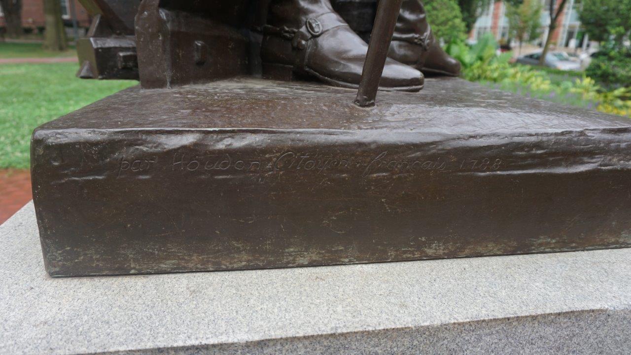 George Washington statue at George Washington University in DC