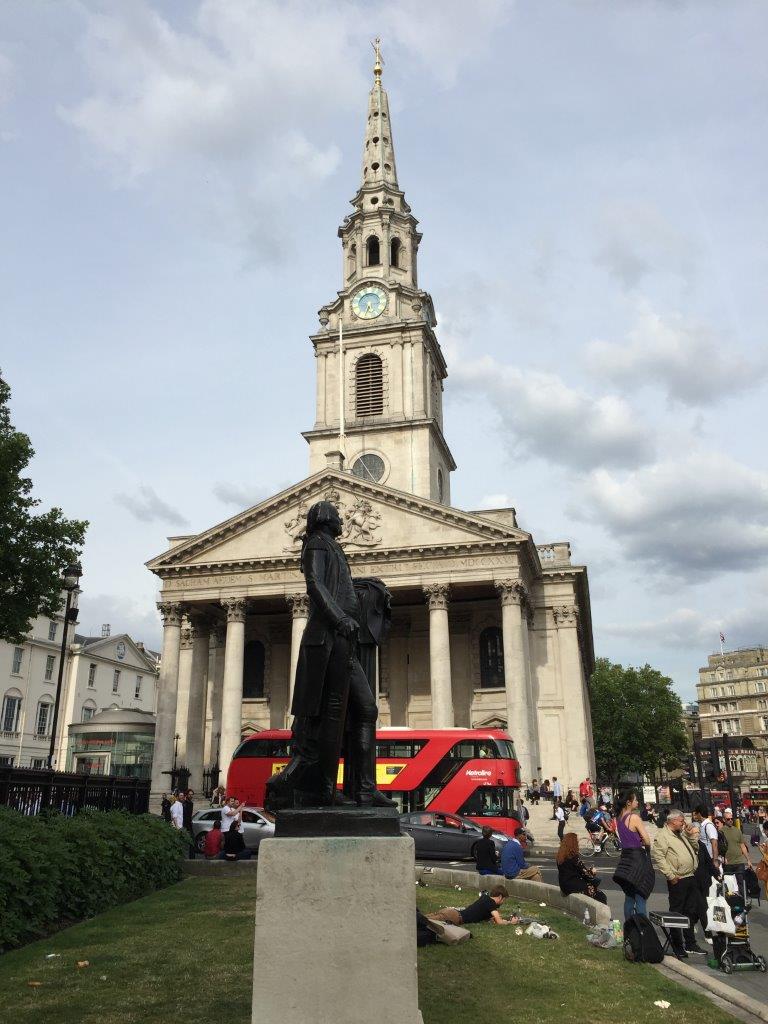 George Washington statue in London