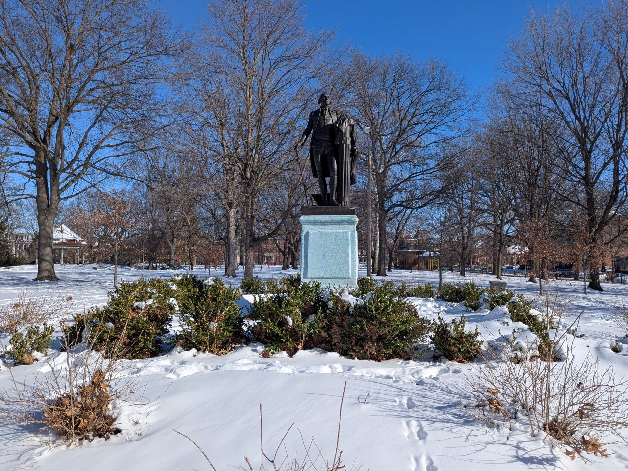 George Washington statue in St. Louis, Missouri