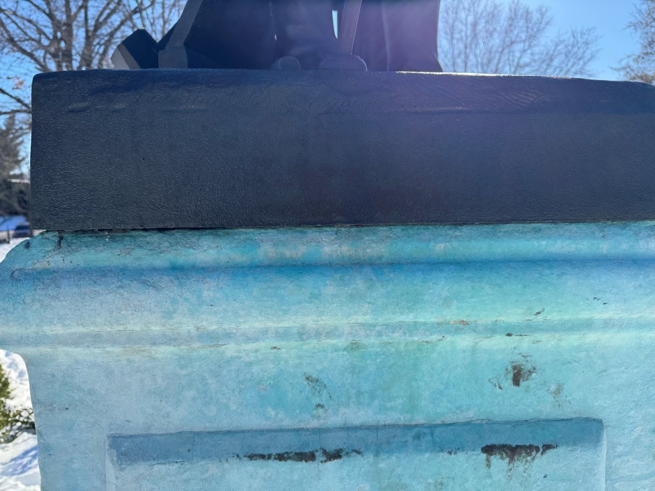 George Washington monument in St. Louis, Missouri