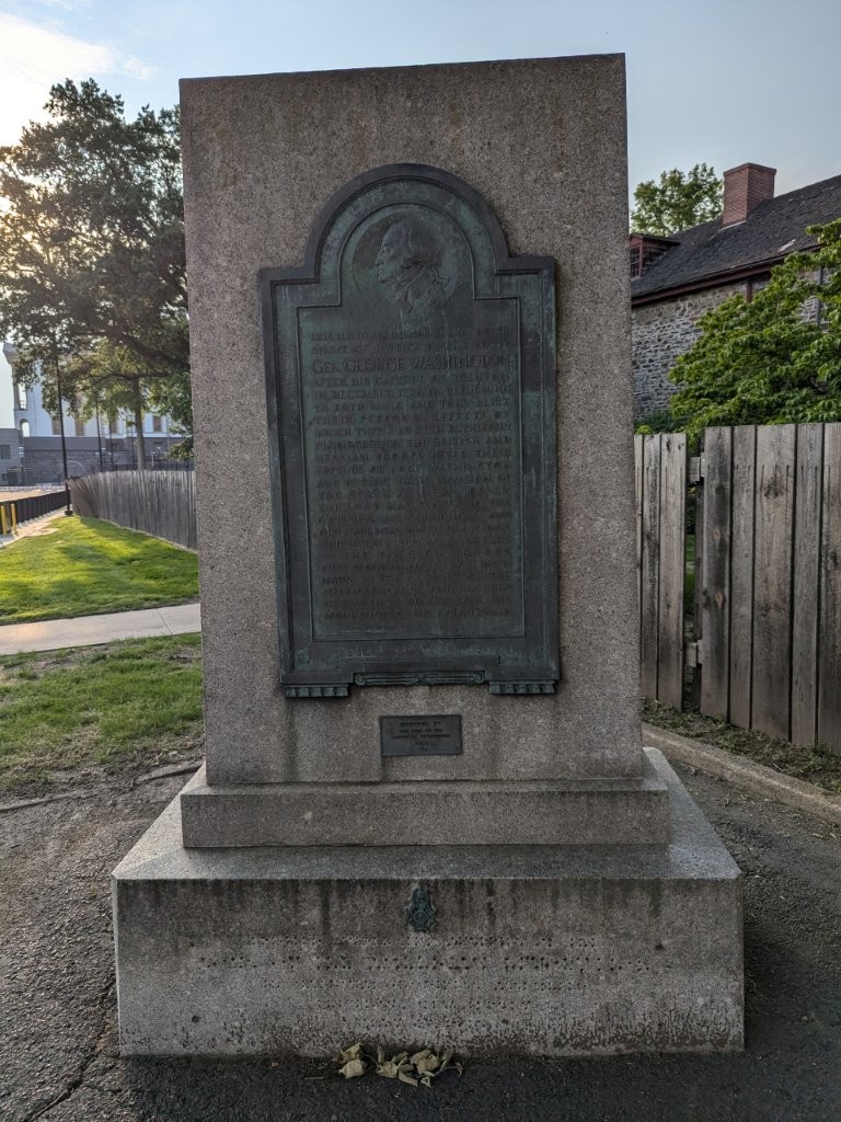 George Washington monument in Trenton, New Jersey