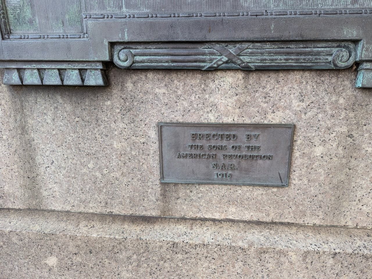 George Washington monument near the New Jersey State House in Trenton