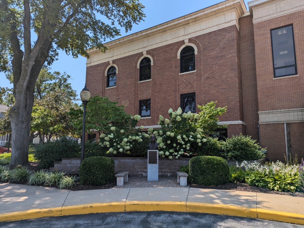 George Washington bust in Washington, Missouri