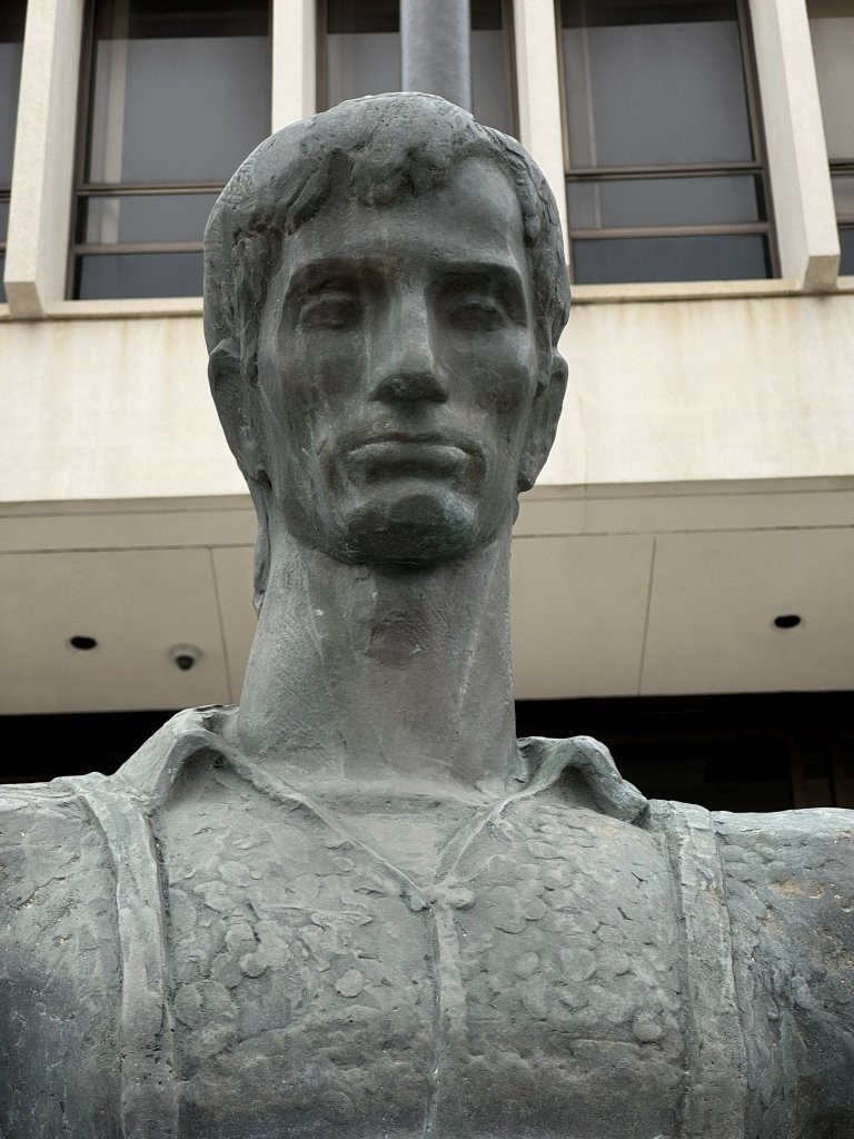 Young Lincoln sculpture in Lincoln, Nebraska
