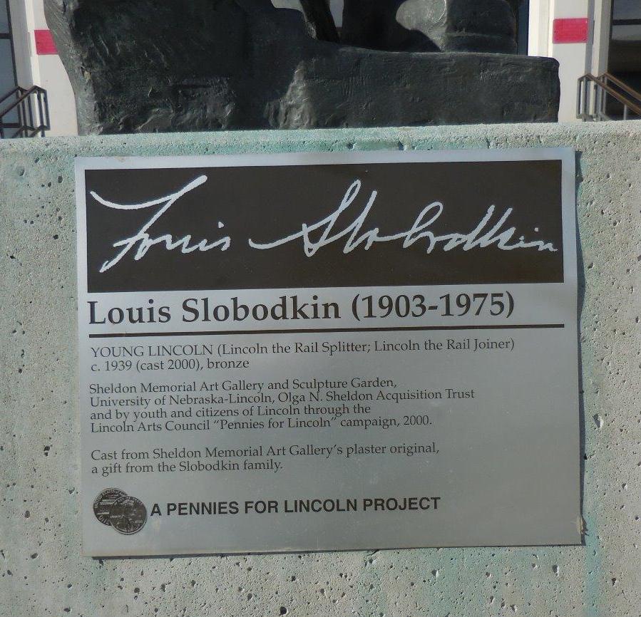 Young Lincoln Statue in Lincoln Nebraska